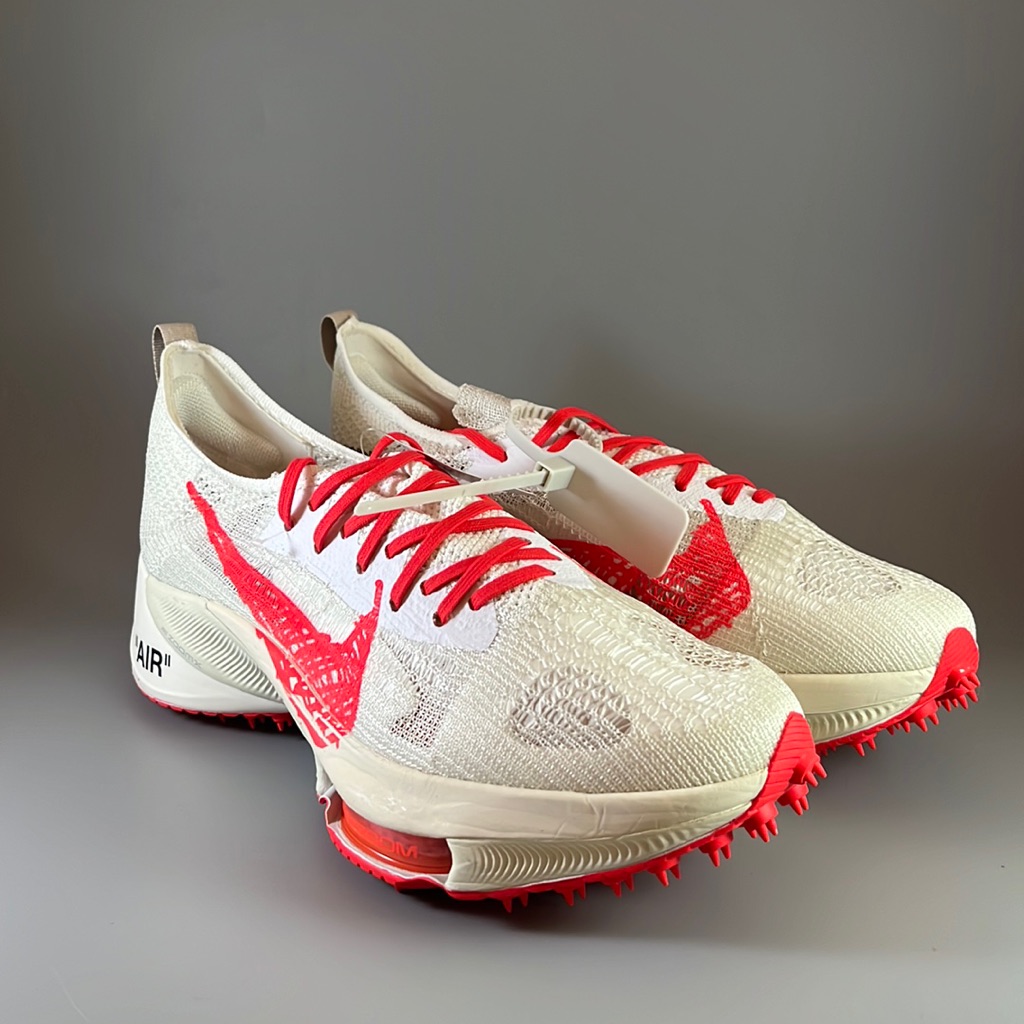 Nike Off White X Air Zoom Tempo Next% Flyknit 'White'